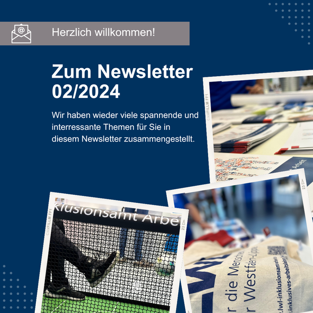 Herzlich Willkommen zum Newsletterschild